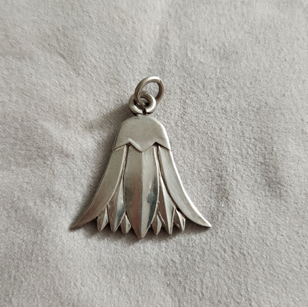 Silver Lotus Pendant